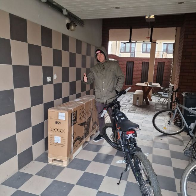 Děkujeme za důvěru při nákupu v našem obchodě unicooltech.cz. Zákazník pan Frejka pořídil již druhý sur ron v pořadí 😍v...